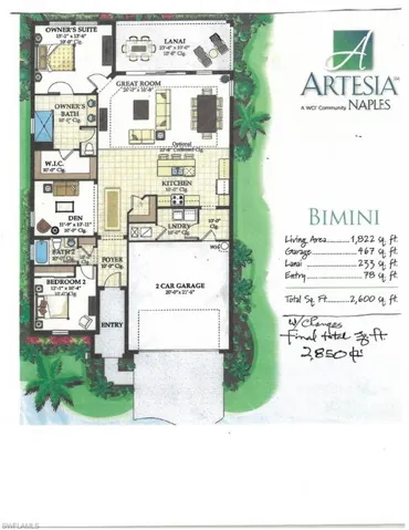 Floor Plan of Home