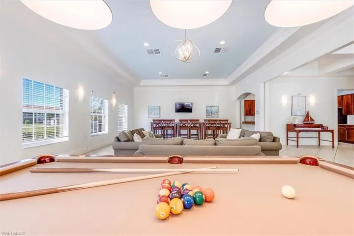 Billiards in the Club House