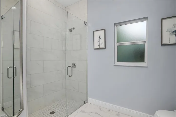 Large enclosed shower