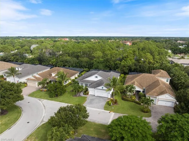 Home backs up to mature trees