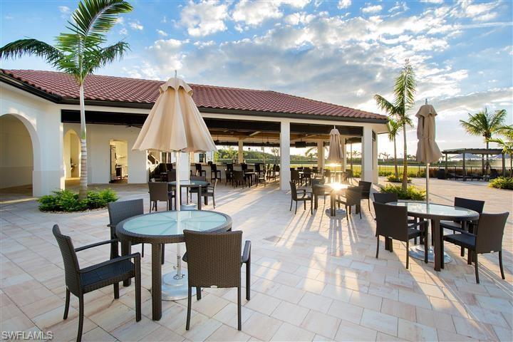 Outdoor patio dining