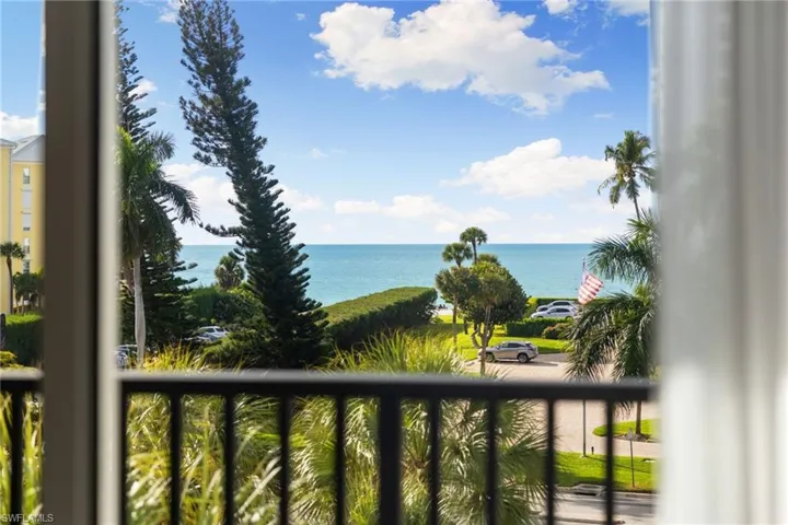 Gulf View from Bedroom balcony