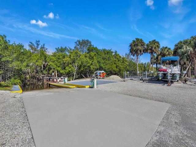 Gulf Access Boat launch in community