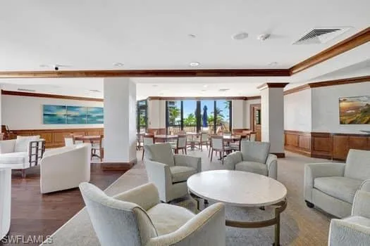 Common area with visible vents