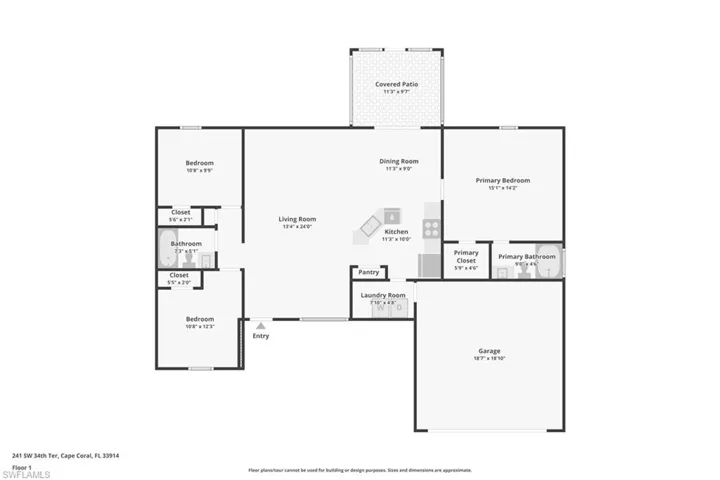 241 SW 34th  TER, Cape Coral, FL 33914