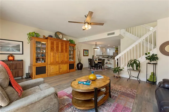 5361 Laughing Gull Ln. Bonita Springs FL 34135 - Living and kitchen area