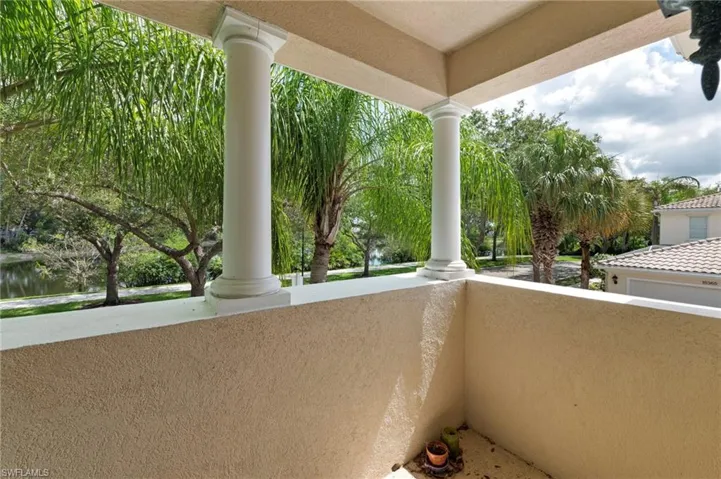15361 Laughing Gull Ln. Bonita Springs FL 34135 - Balcony off Owner's suite