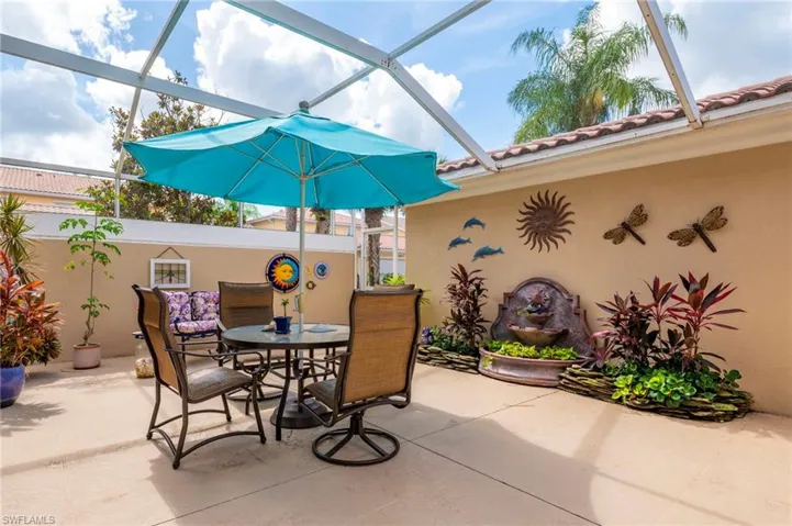 15361 Laughing Gull Ln. Bonita Springs FL 34135 - Screened patio