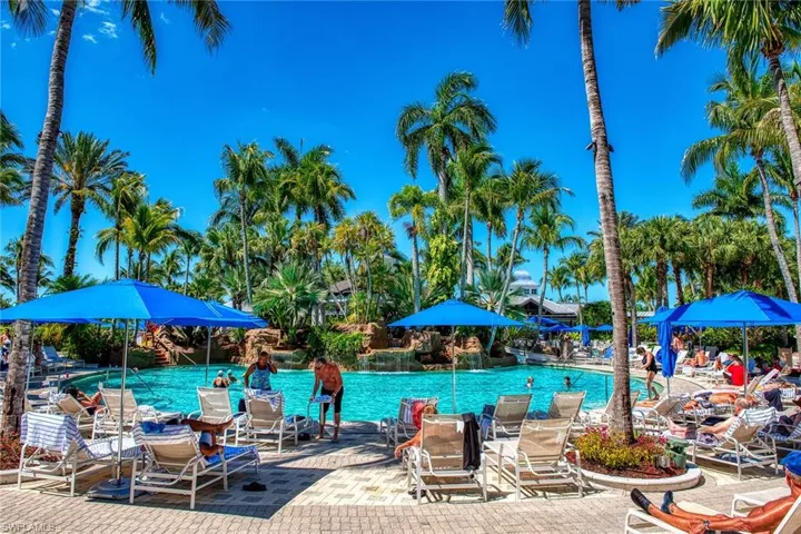 View of pool