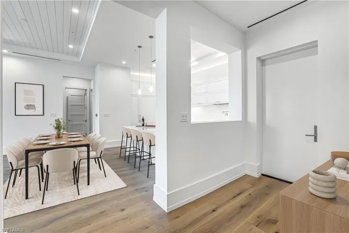 Dining / Kitchen Area virtually staged