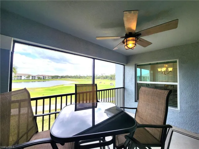 Back lanai with view