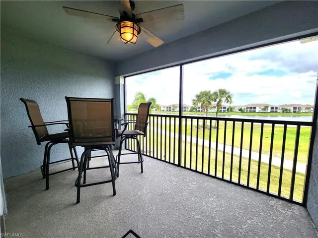 Back lanai with view