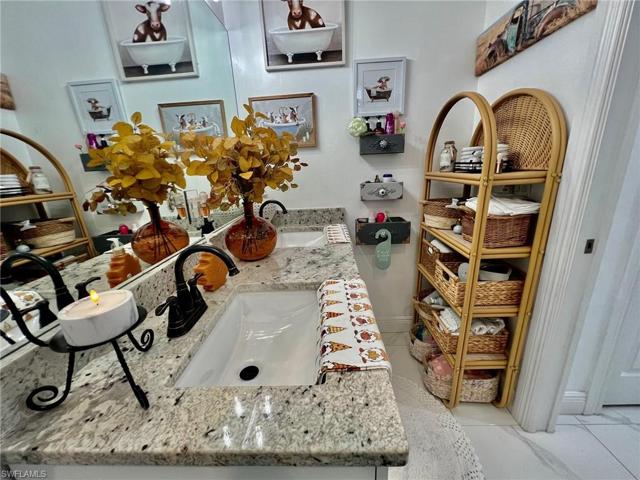 Master Bathroom dual sinks