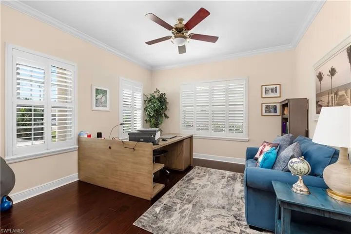LARGE DEN/STUDY...WOOD FLOORS