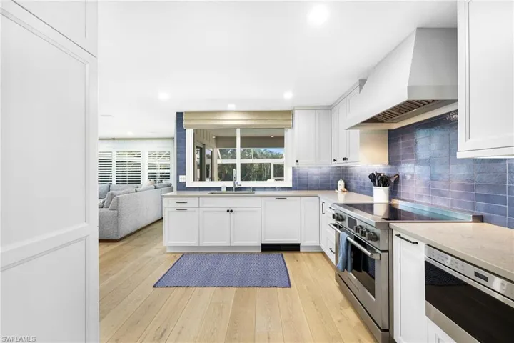 Spacious, open kitchen