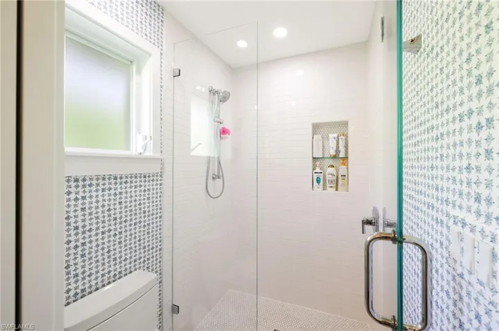 Secondary Bathroom Tiled Shower