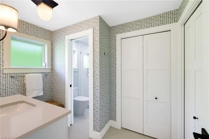 Secondary bathroom