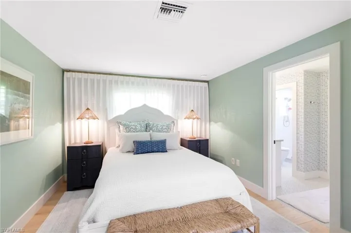 Spacious secondary bedroom with adjoining bathroom