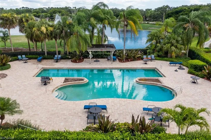 Clubhouse pool area.