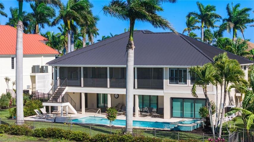 Aerial View Pool Patio
