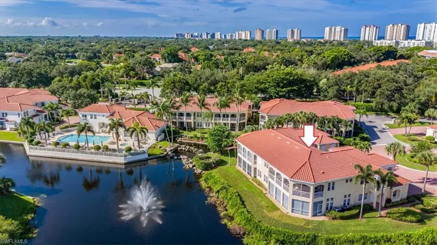 Great view of community pool