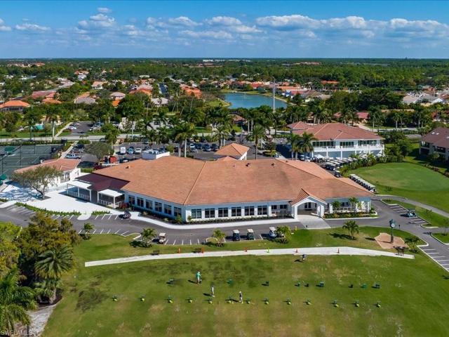 Rear view of clubhouse looking East.