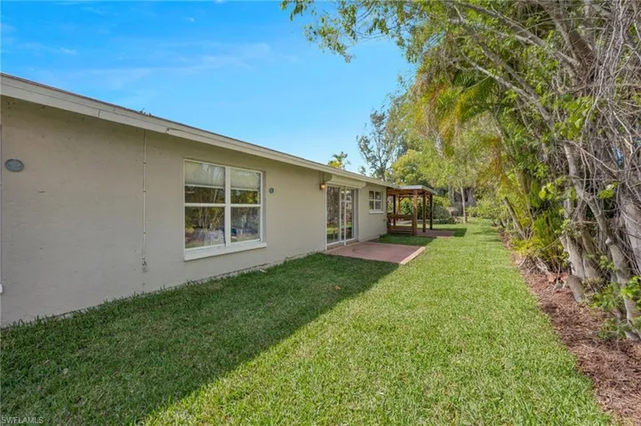 Backyard - Rear Elevation