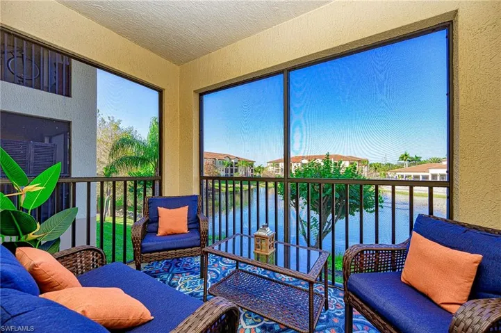 Screened lanai