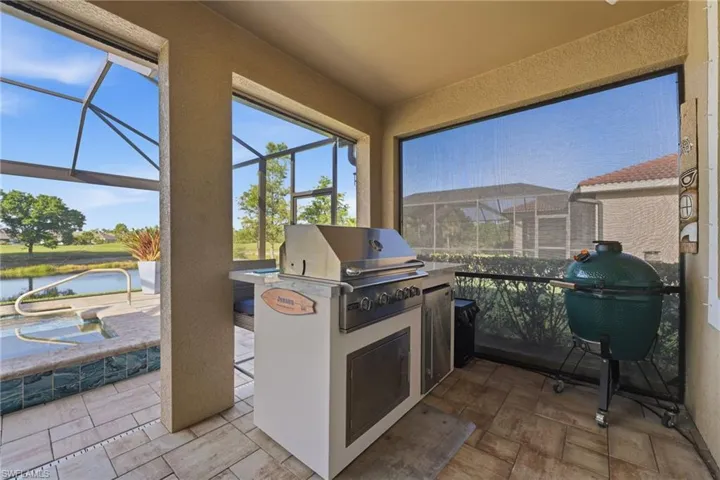 Outdoor BBQ Station