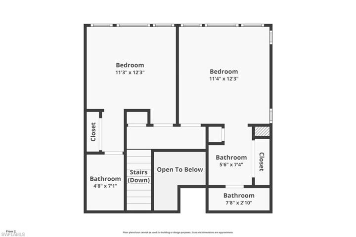 Second Floor Floorplan