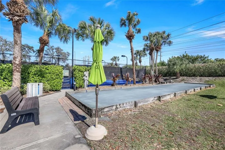 Community bocce court