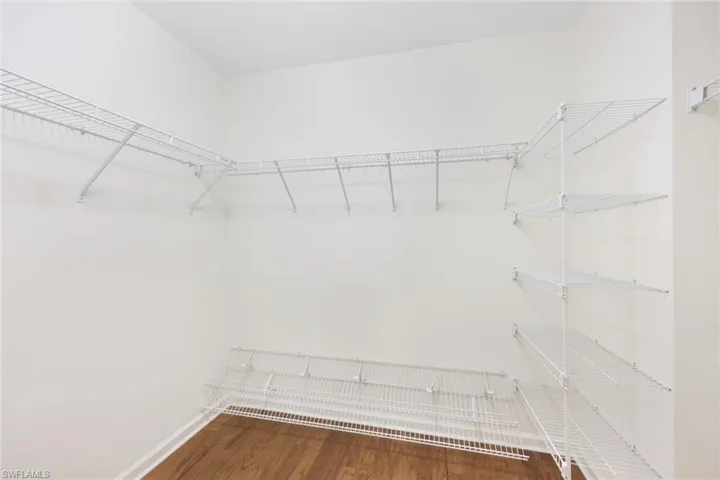 Master Bedroom walk-in closet