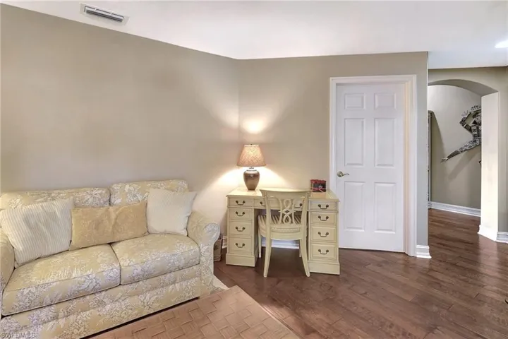Laundry room off Den