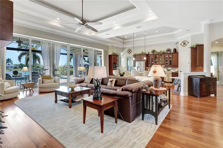 Bright open floor plan