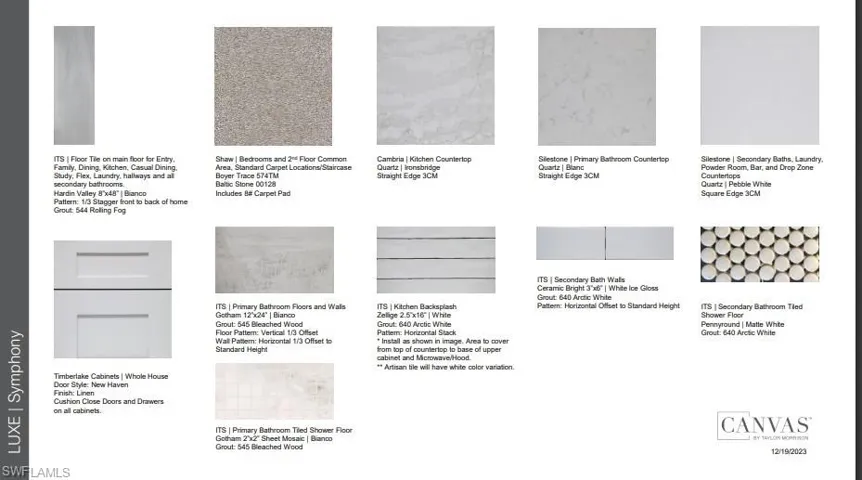 Design selections. This home is currently under construction- selections are subject to change.