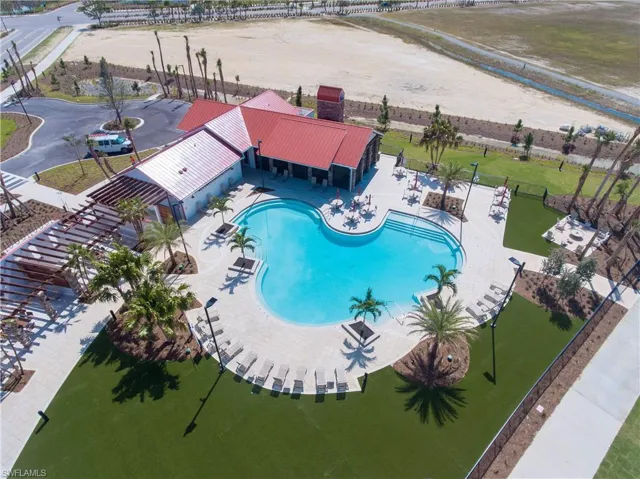Cypress Lodge pool and community area