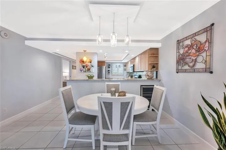Coast casual eating area