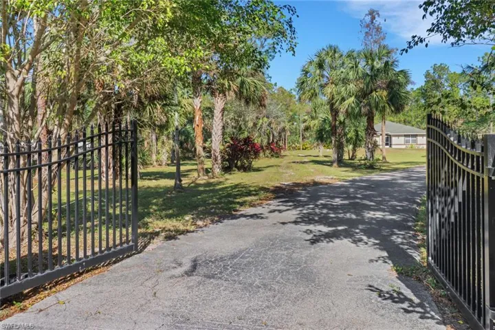 New electric gated entry for added security