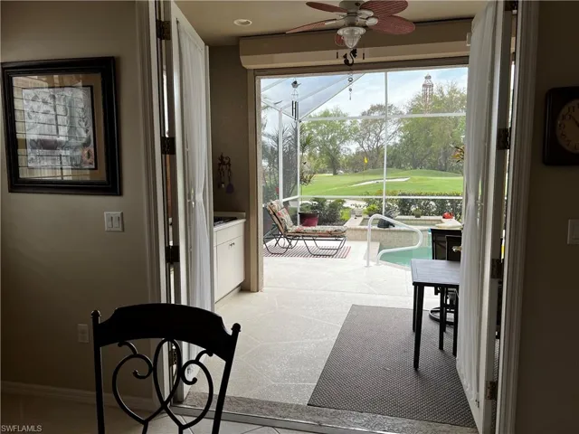 View from the kitchen