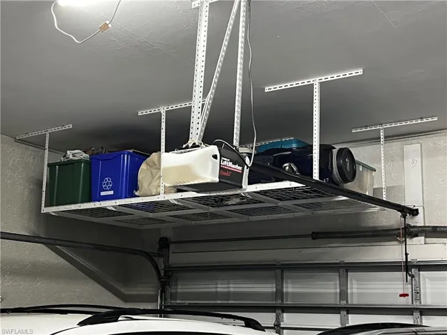 Overhead garage storage