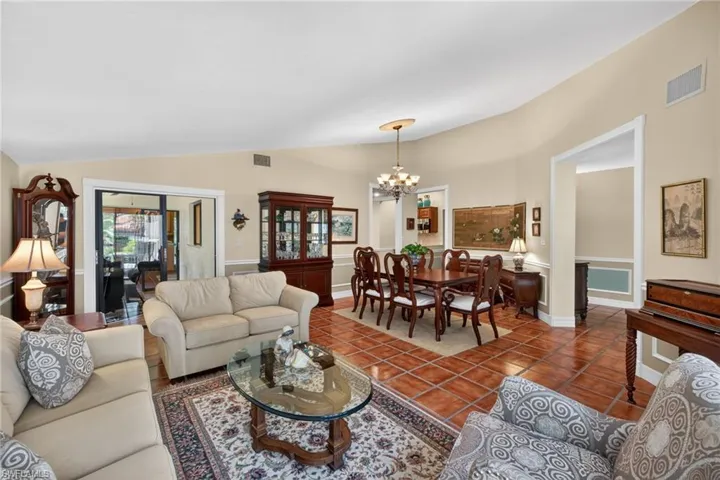 Living Room & Dining