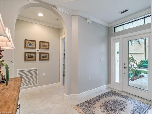 Entry foyer leading to the guest bedrooms.