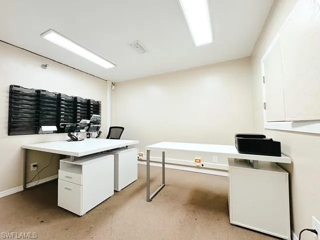 View of office area