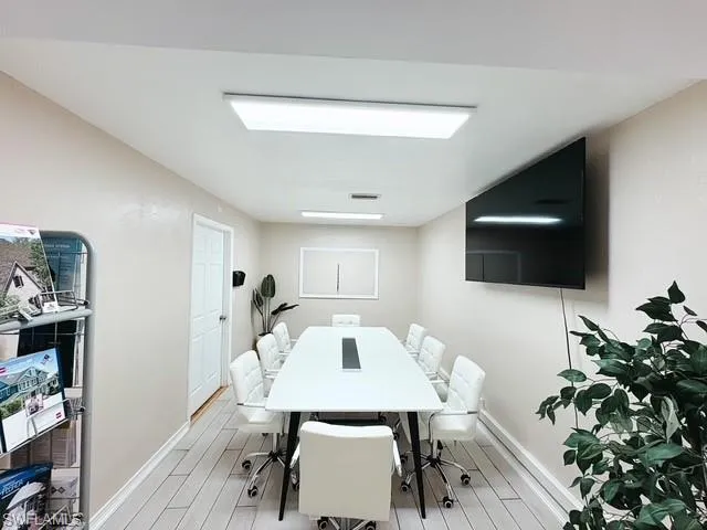 View of office area