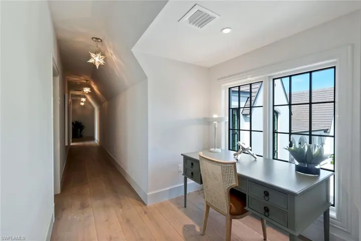 upstairs hallway