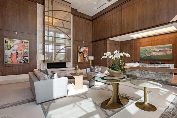 View of building lobby