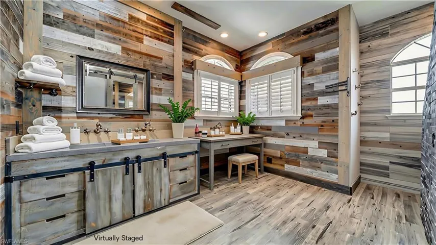 Primary Bathroom - Virtually Staged
