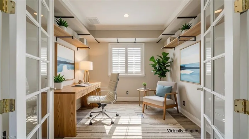 Den - Virtually Staged