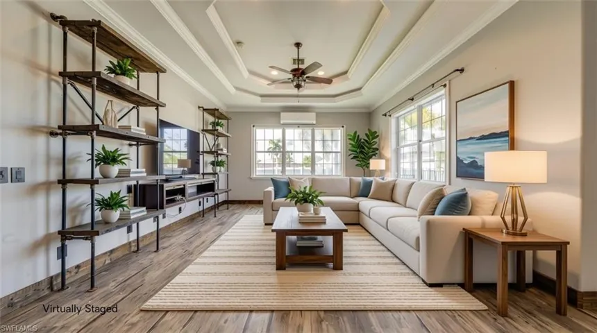 Living Room - Virtually Staged