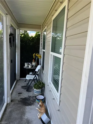 Screened front porch